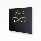 Heiso Tierurne Würfelurne Herzpfote-Unendlich