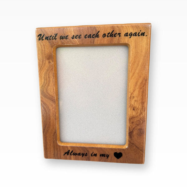 Holzurne Bilderrahmen Urne