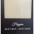 Holzurne Bilderrahmen Urne