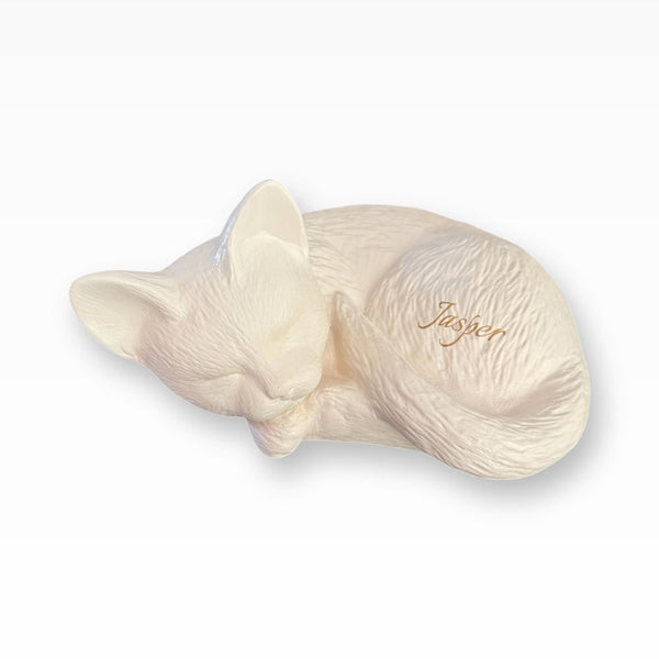Katzenurne Schlafende Katze in Wunschfarbe