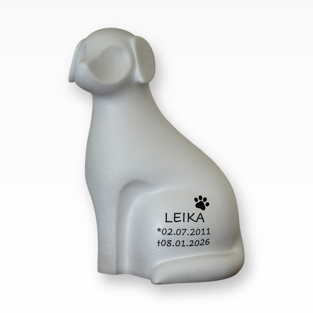 Loveurns Hundeurne Sitzender Hund