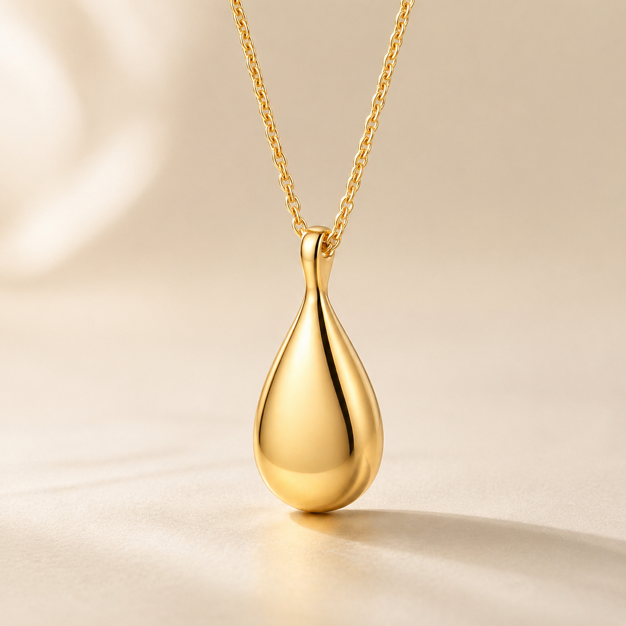 Monello Ascheschmuck Kette mit Anhänger Träne