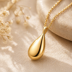 Monello Ascheschmuck Kette mit Anhänger Träne
