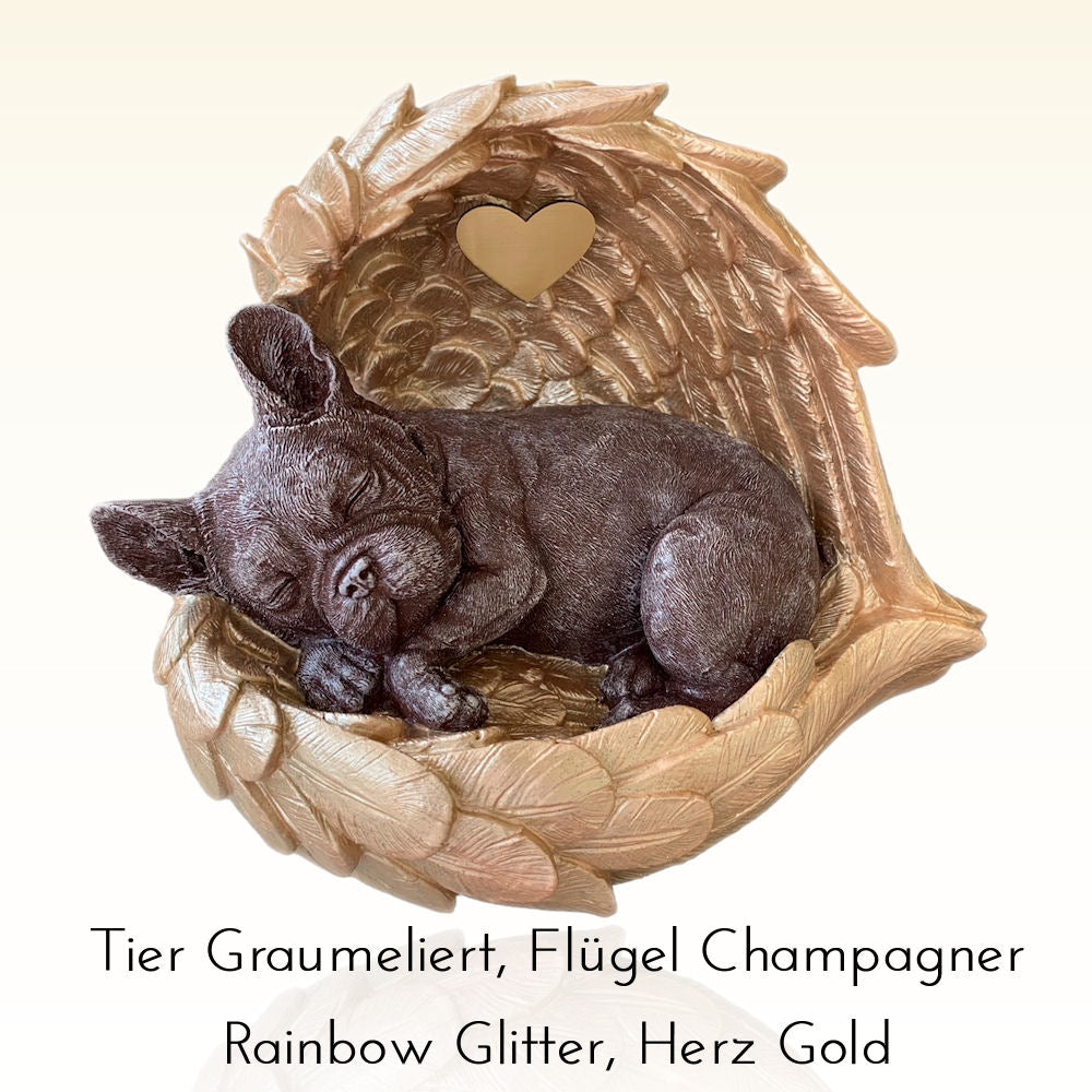 Monello® Hundeurne Deluxe Französische Bulldogge