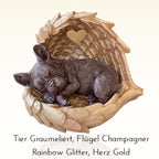 Monello® Hundeurne Deluxe Französische Bulldogge