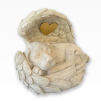 Monello® Hundeurne Hund in Engelsflügel