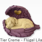 Monello® Hundeurne Deluxe Hund in Engelsflügel