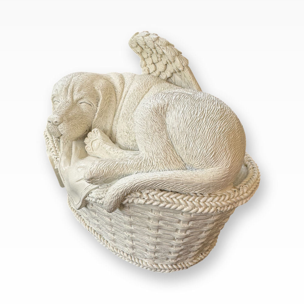 Monello® Hundeurne Hund in Korb