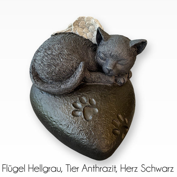 Monello® Katzenurne Deluxe Katze auf Herz