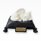 Monello® Katzenurne Deluxe Katze auf Kissen