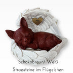 Monello® Hundeurne Deluxe Chihuahua in Engelsflügel