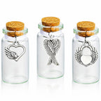 Monello Erinnerungsfläschchen mit Anhänger