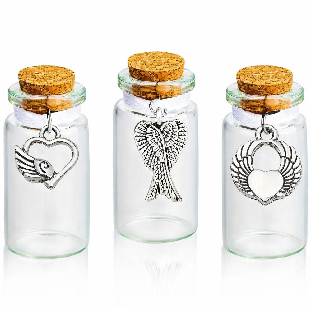 Monello Erinnerungsfläschchen mit Anhänger