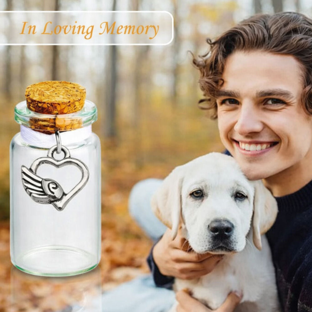 Monello Erinnerungsfläschchen mit Anhänger