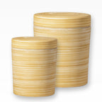 Heiso Tierurne Biourne Terracotta Gewischt