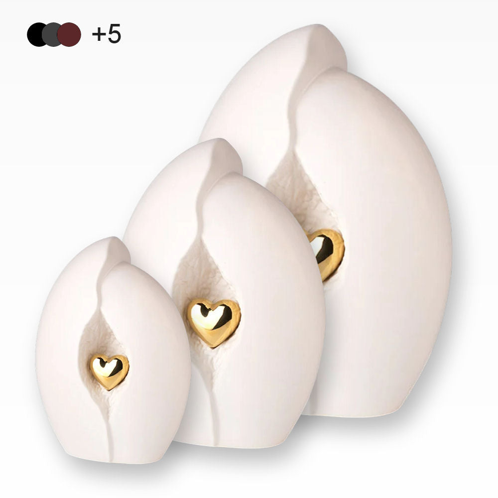 Tierurne Bella mit kleinem Herzchen