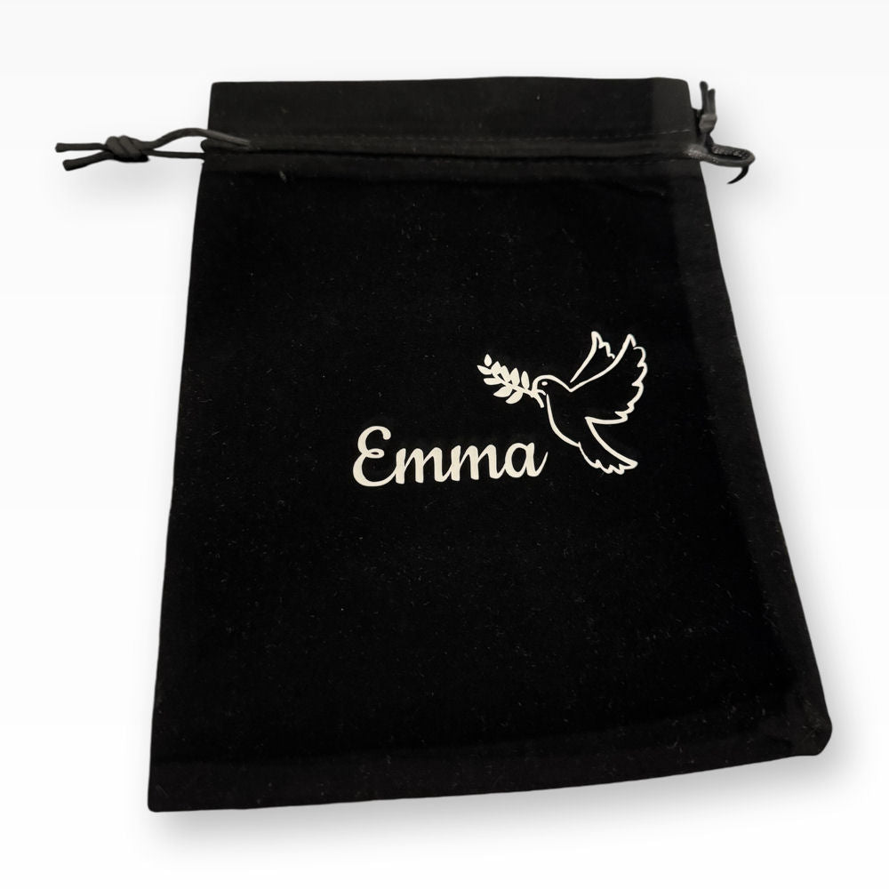 Monello® Aschesäckchen Human aus Samt – dicht, handgefertigt & flexibel für jede Urne