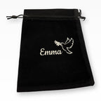 Monello® Aschesäckchen Human aus Samt – dicht, handgefertigt & flexibel für jede Urne