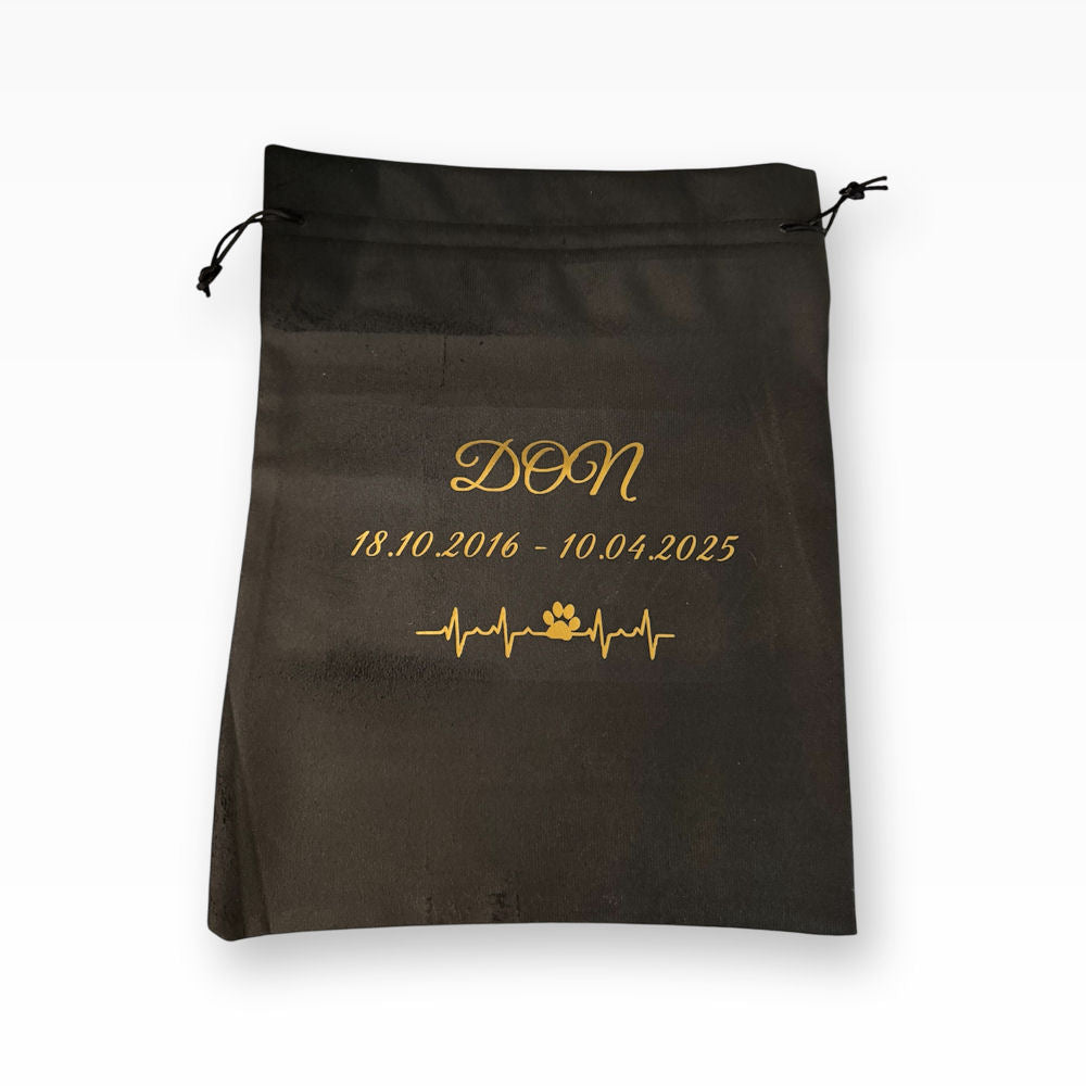 Monello® Aschesäckchen Human aus Samt – dicht, handgefertigt & flexibel für jede Urne