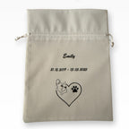 Monello® Aschesäckchen Human aus Samt – dicht, handgefertigt & flexibel für jede Urne