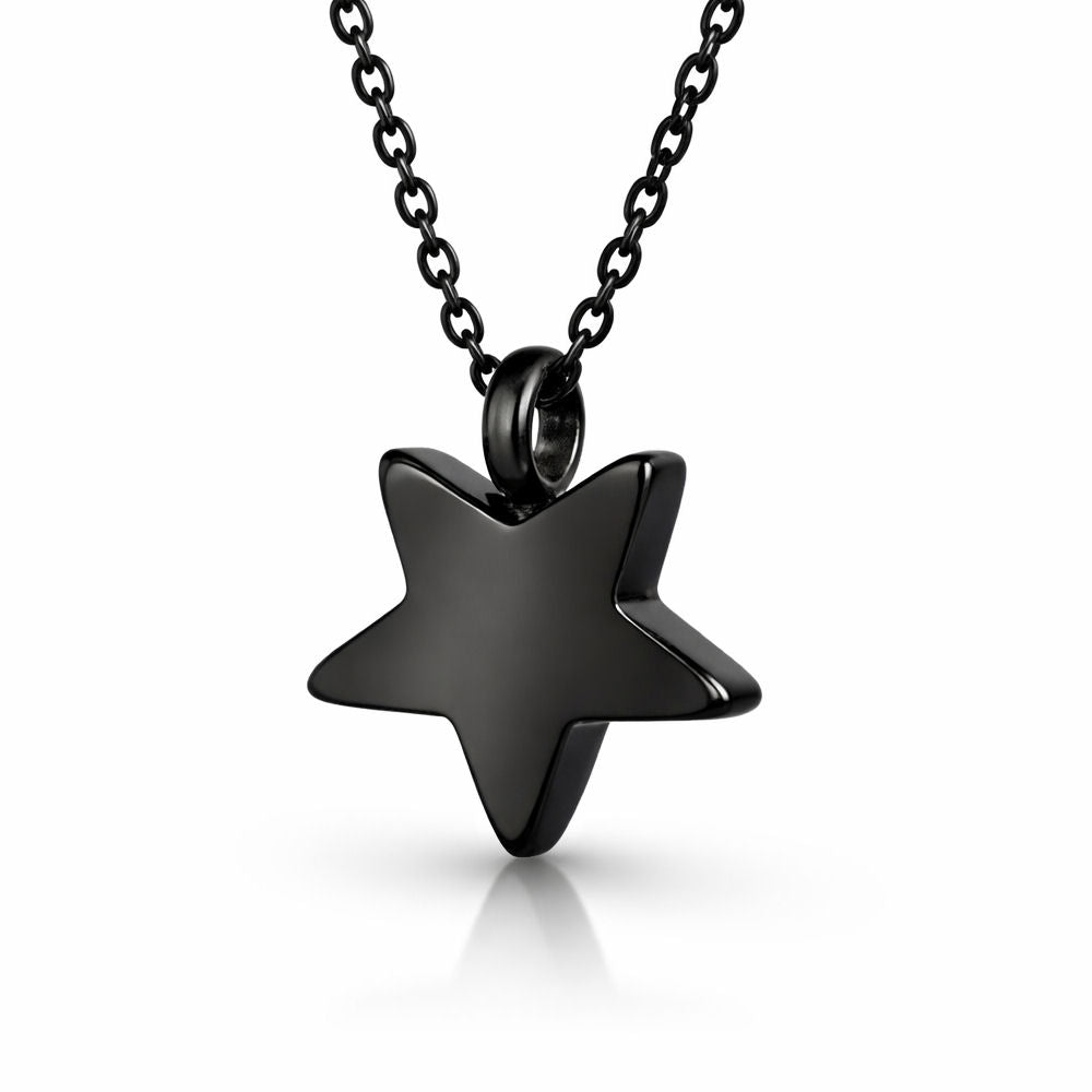 Monello Ascheschmuck Kette mit Anhänger Stern