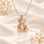 Monello Ascheschmuck Kette mit Anhänger Bärchen