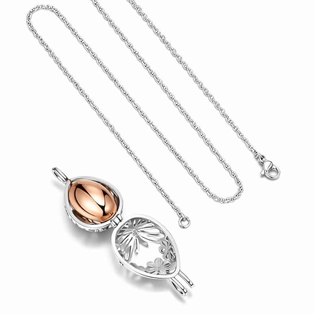 Monello Ascheschmuck Kette mit Anhänger Ei Symbol der Auferstehung