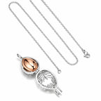 Monello Ascheschmuck Kette mit Anhänger Ei Symbol der Auferstehung