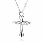 Monello Ascheschmuck Kette mit Anhänger Kreuz