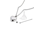 Monello Ascheschmuck Kette mit Anhänger Herz Pfote