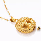 Monello Ascheschmuck Kette mit Anhänger Lebensbaum