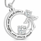 Monello Ascheschmuck Kette mit Anhänger Engelchen