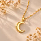 Monello Ascheschmuck Kette mit Anhänger Mond