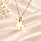 Monello Ascheschmuck Kette mit Anhänger Stern