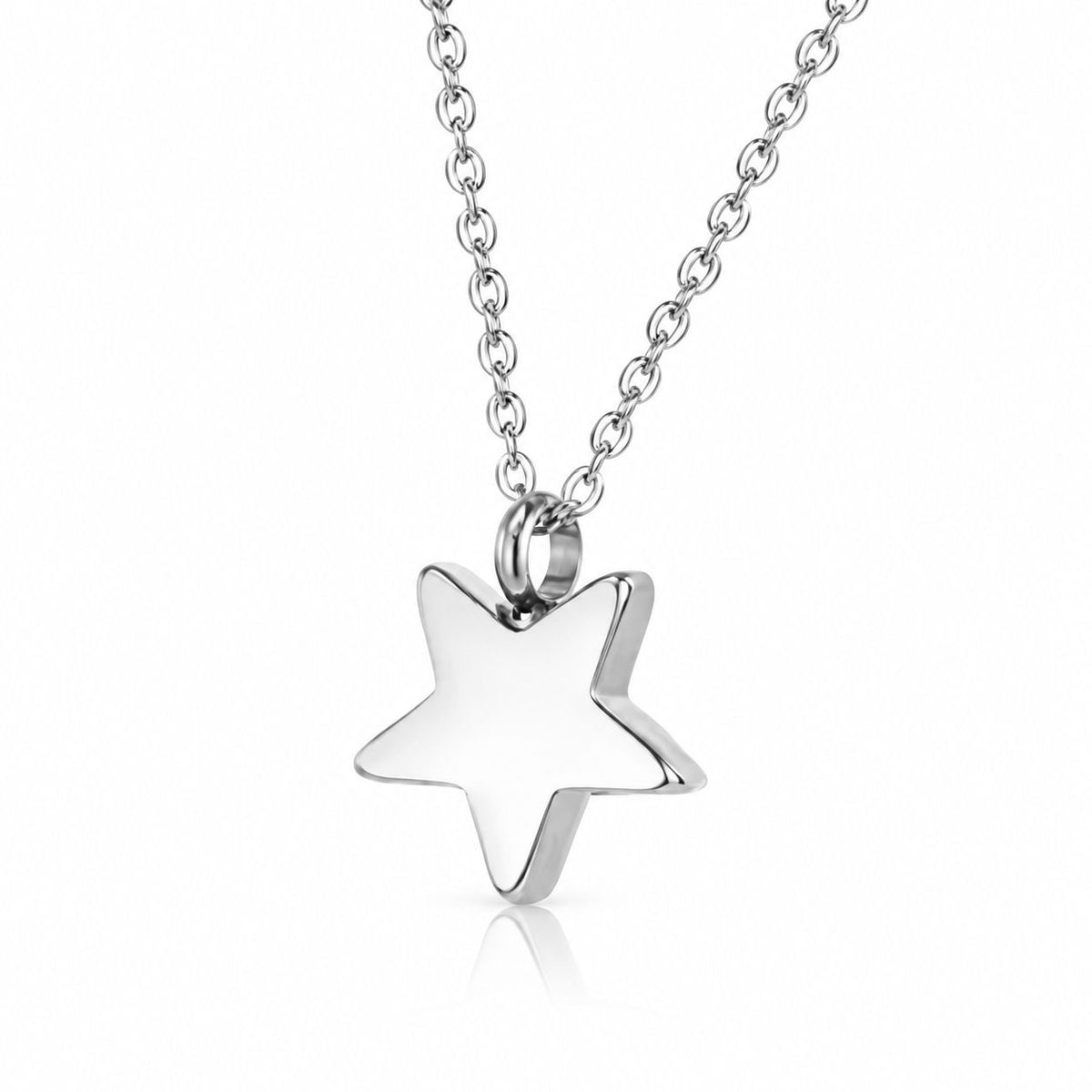 Monello Ascheschmuck Kette mit Anhänger Stern