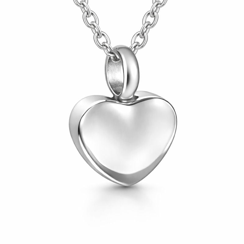 Monello Ascheschmuck Kette mit Anhänger Kleines Herz