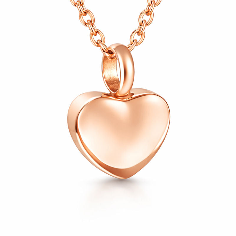 Monello Ascheschmuck Kette mit Anhänger Kleines Herz