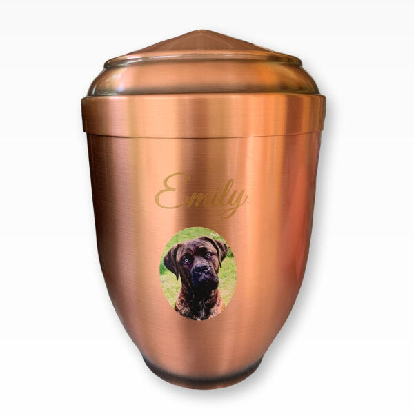 Heiso Tierurne Classic mit vielfältigen Personalisierungsmöglichkeiten