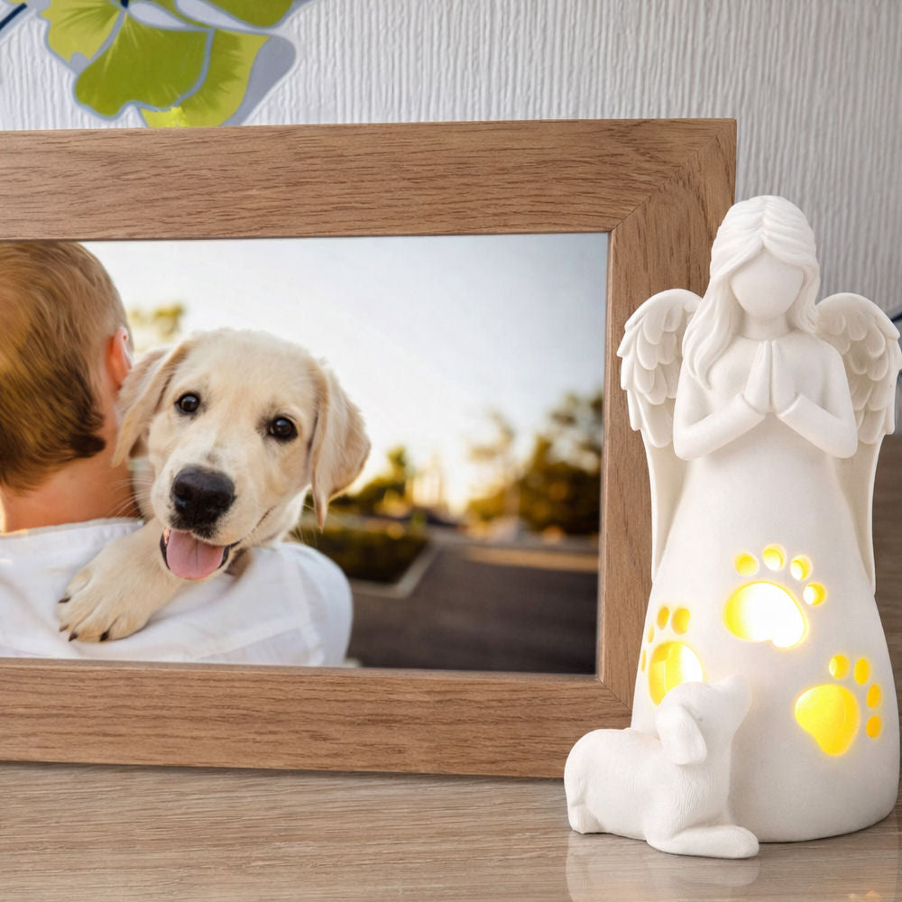 Erinnerungsfigur Angel Love weiß