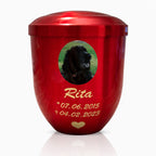 Fotoaufkleber für Urnen