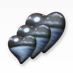 Keramikherz Tierurne Mond und Sterne