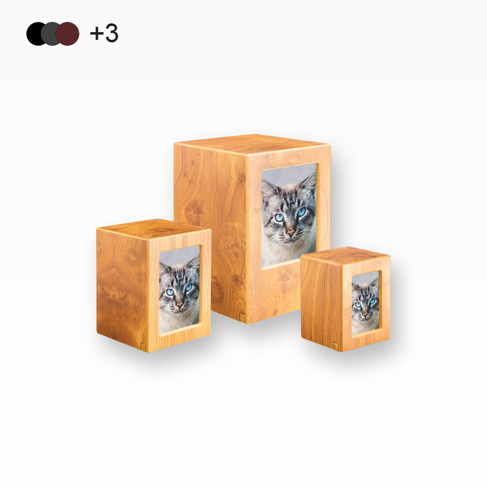 Holzurne Bilderrahmen Urne