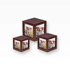 Holzurne Bilderrahmen Urne für 2 Fotos