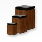 Tierurne aus Eichenholz handgefertigt