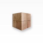 Pferdeurne aus Eichenholz mit Kreuznut