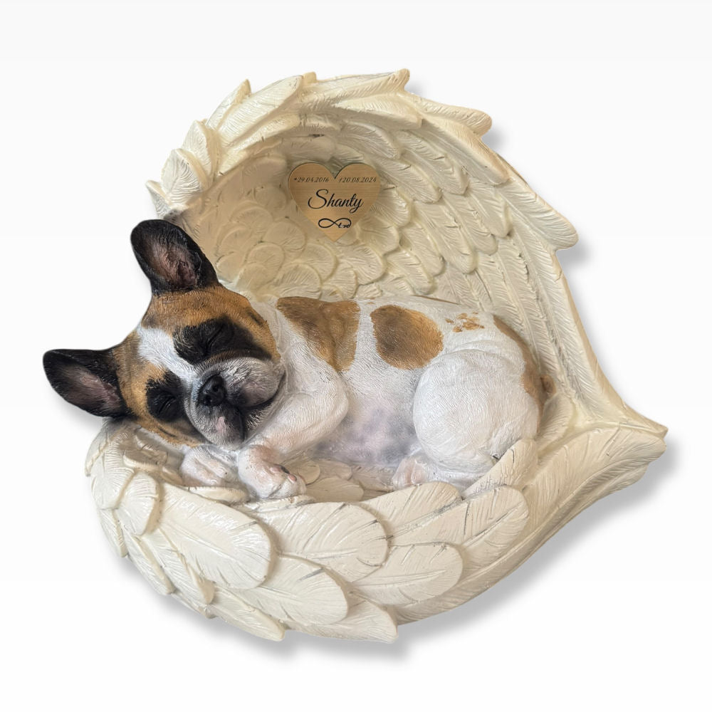 Monello® Hundeurne Französische Bulldogge bemalt nach Foto