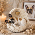 Monello® Hundeurne Französische Bulldogge bemalt nach Foto