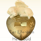 Monello® Hundeurne Deluxe Hund auf Herz bis 40 kg