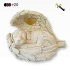 Monello® Hundeurne Hund in Engelsflügel