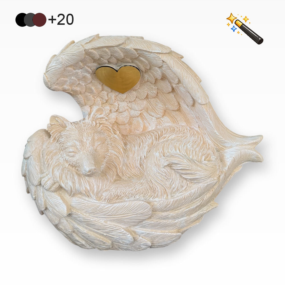 Monello® Urne für Hunde mit langem Fell